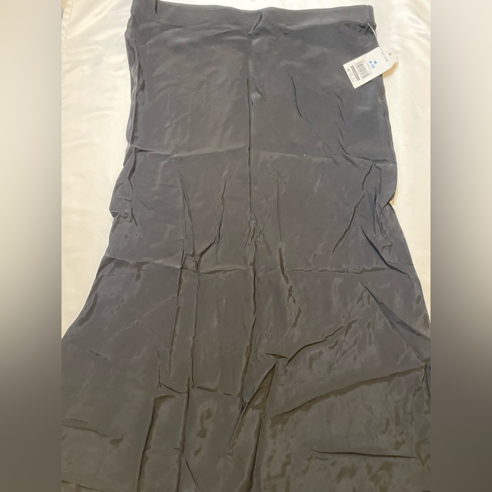 NWT Time and True size medium black bias midi skirt - Picture 2 of 6